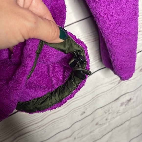 The North Face Vintage Fleece Full Zip Women's Jacket Sz Small Magenta! - Picture 5 of 9